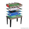 5 az 1-ben multifunkciós játék asztal (csocsó, léghoki, biliárd, bowling, ping-pong és asztali tenisz játékasztal)
