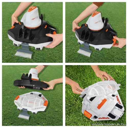 Bestway AQUAROVER akkumulátoros, automata medence porszívó robot (58622)