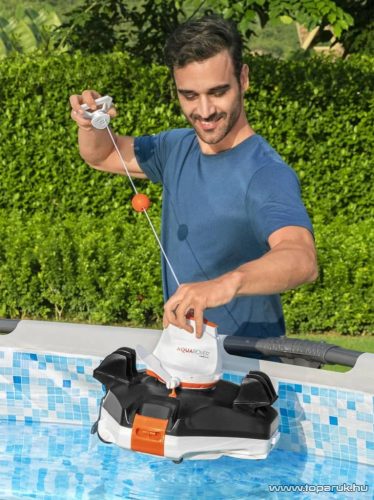 Bestway AQUAROVER akkumulátoros, automata medence porszívó robot (58622)