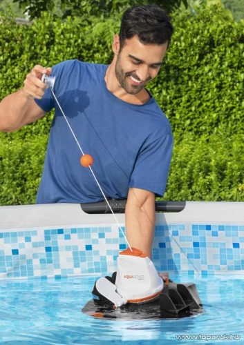 Bestway AQUAROVER akkumulátoros, automata medence porszívó robot (58622)