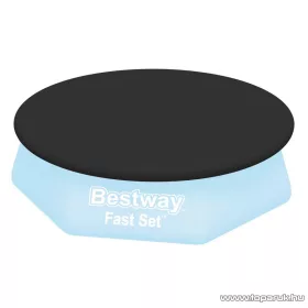   Bestway Kréta Medence védőtakaró, takaró fólia 244 cm átmérőjű puhafalú medencéhez