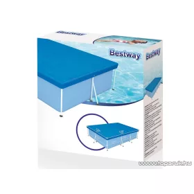   Bestway Amalfi Medence védőtakaró, takaró fólia 300 x 201 cm méretű fémvázas medencéhez