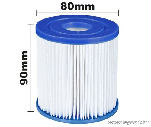 Bestway FFH 018 szűrőbetét I., szűrőpatron 1,5 m3 /óra vízszűrőkhöz, 2 db / csomag