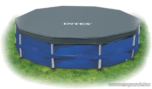 (bontott) Intex Medence védőtakaró, takaró fólia 366 cm átmérőjű fémvázas medencéhez