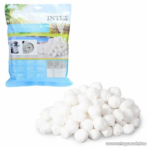 Intex Fiber Ball szűrőgolyó, szűrőlabda töltet homokszűrős vízforgatókba, 500 g (29045)