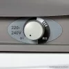 Adventuridge KB2019 30L ECO Hálózati / autós elektromos hűtőtáska fűtés funkcióval, kék-szürke
