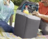 Adventuridge KB2019 30L ECO Hálózati / autós elektromos hűtőtáska fűtés funkcióval, kék-szürke
