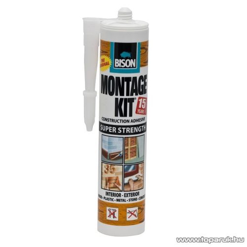 BISON Neoprén kül- és beltéri építőipari ragasztó, 350g (B03972) - megszűnt termék: 2019. március