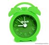 Btech BA-06 Mini szilikon ébresztő óra, zöld