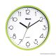 Btech BH-190 Falióra, 25 cm, világoszöld keretes, fehér számlapos