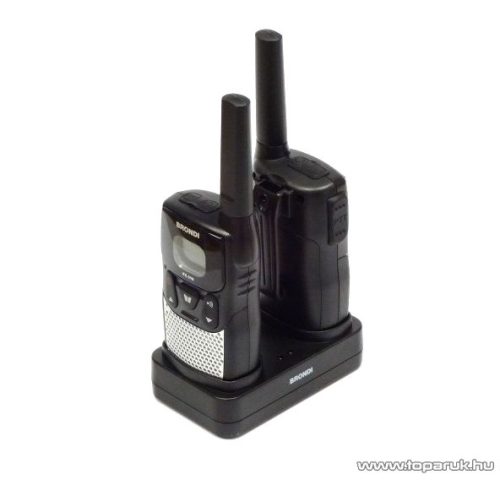 Brondi FX-318 adó-vevő készülék, fekete, 10 km walky talky - megszűnt termék: 2016. február