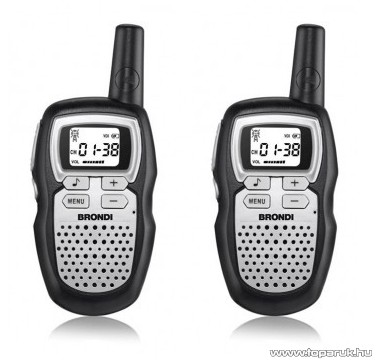 Brondi FX Compact Sport S Walkie-Talkie pár, 5 km hatótávolság - készlethiány