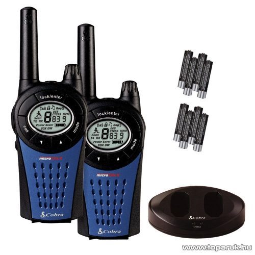 Cobra MT 975C PMR rádió adóvevő, 12 km-es walkie-talkie