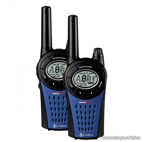 Cobra MT 975C PMR rádió adóvevő, 12 km-es walkie-talkie