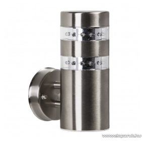   Steck SLP 401A LILY INOX Kültéri fali lámpa, 24 LED (33000022)