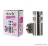 Steck SLP 401A LILY INOX Kültéri fali lámpa, 24 LED (33000022)