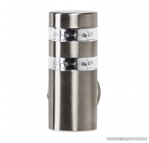 Steck SLP 401A LILY INOX Kültéri fali lámpa, 24 LED (33000022)