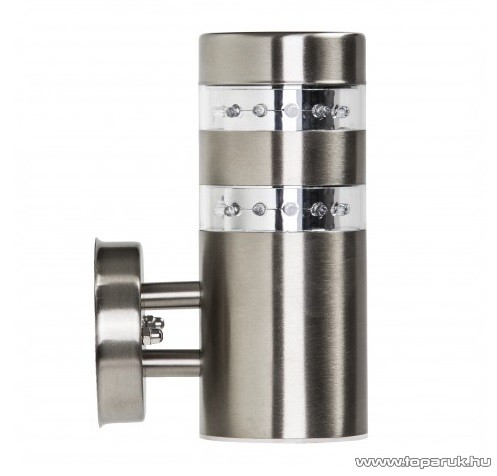 Steck SLP 401A LILY INOX Kültéri fali lámpa, 24 LED (33000022)