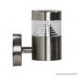   Steck SLP 417A POPPY INOX Kültéri fali lámpa, 32 LED (33000026)