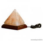   Steck SSL 10 USB-s PIRAMIS ALAKÚ színváltós Himalája hegyi sókristálylámpa (sólámpa), 400-500g tömegű sókristály (35000069)