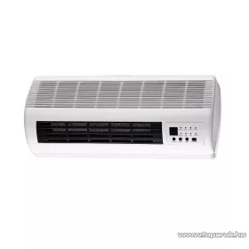   Steck STF 01F PTC ventilátoros fűtőtest LED visszajelzőkkel + távirányítóval, fehér, 2000 W