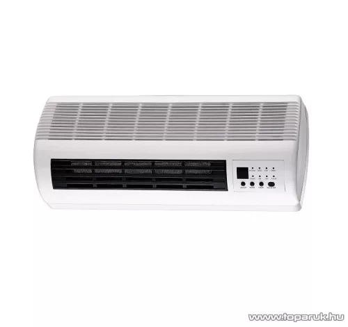Steck STF 01F PTC ventilátoros fűtőtest LED visszajelzőkkel + távirányítóval, fehér, 2000 W