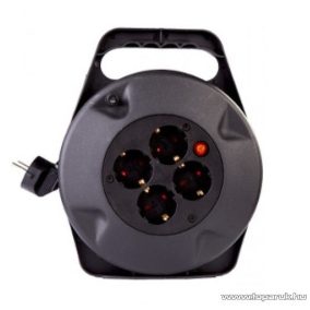   Steck SD 10 Védőérintkezős hálózati hosszabbító és kábeldob, 10 m (11001001)