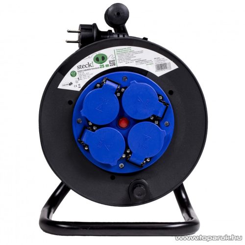 Steck SDK 25 Kültéri kábeldob, 25 m, fémdob (11004001)