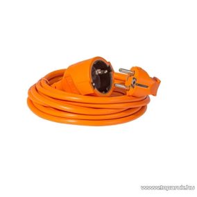   Steck SHL 10N Védőérintkezős hálózati hosszabbító, 10 m, narancs