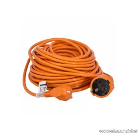   Steck SHL 20N Védőérintkezős kültéri lengő hosszabbító kábel zárófedéllel, 20 m, narancs (11015007)