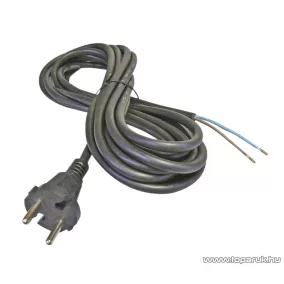   Steck SHL 2155 H05RR-F 2x1,5 Flexo gumi kábel, fekete, 5 m (11150010)