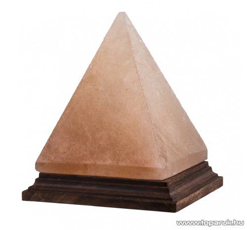 Steck SSL 02 Himalája hegyi sókristálylámpa (sólámpa), 2 kg tömegű sókristály (piramis alak), 15 W-os izzóval