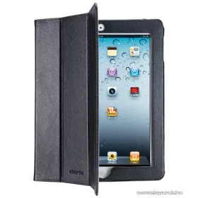   Cellular Line VISION ESSENTIAL Apple iPad 2 és iPad 3 tablet bőrtok, fekete