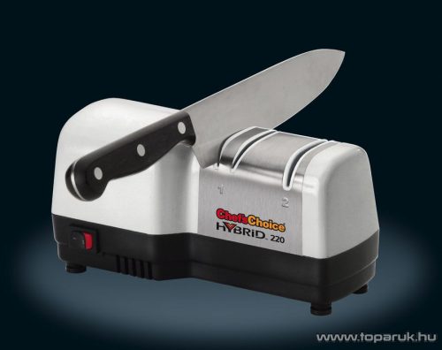 Chef's Choice 220 Hibrid, motoros késélező gyémánt kerekekkel (CC80)