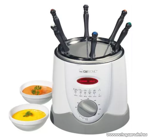 Clatronic FFR2916 fondue sütő, fondue szett