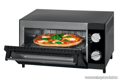 Clatronic MPO3520 12 literes minigrill és pizza sütő, mini sütő
