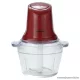 Ambiano 21477903/RD Elektromos üvegtálas konyhai aprító, 500 W, 500 ml, bordó piros