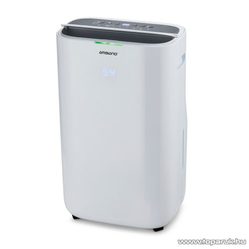 (BONTOTT / 828345) Ambiano DH23 elektromos kompresszoros páramentesítő, párátlanító LED kijelzővel, 420W, 20 liter / nap