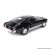 Bburago Ford Mustang GTA Fastback Premium Edition részletgazdag fém modell játék autó, fekete, 1:18 méretarányú