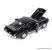 Bburago Ford Mustang GTA Fastback Premium Edition részletgazdag fém modell játék autó, fekete, 1:18 méretarányú