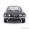 Bburago Ford Mustang GTA Fastback Premium Edition részletgazdag fém modell játék autó, fekete, 1:18 méretarányú