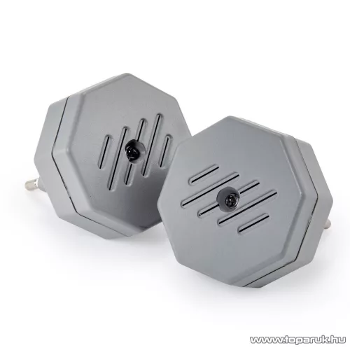 GARDENLINE 826311 GR Ultrahangos egér és patkányriasztó, 2 darabos készlet (hatótávolság: 50 m2)