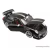 Bburago Porsche 911 GTS RS 4.0 Premium Edition részletgazdag fém modell játék autó, fekete, 1:18 méretarányú
