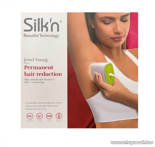 Silk'n Jewel Young H3210 HPL szőrtelenítő készülék 200 000 fényimpulzus Touch és Glide technológiával (fájdalommentes tartós epilátor)