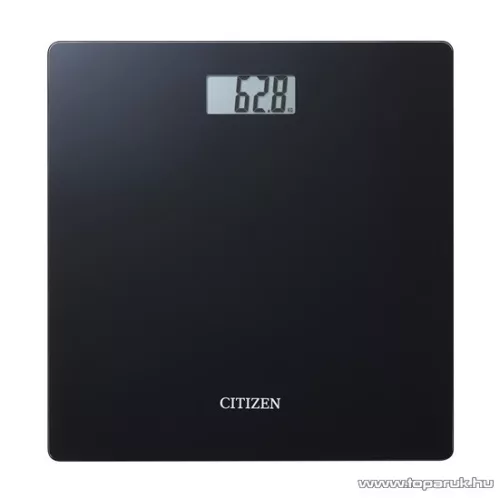 Citizen GYCHMS324B Digitális, üveg személymérleg, fekete