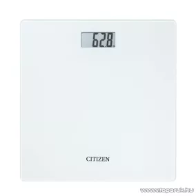 Citizen GYCHMS324W Digitális, üveg személymérleg, fehér