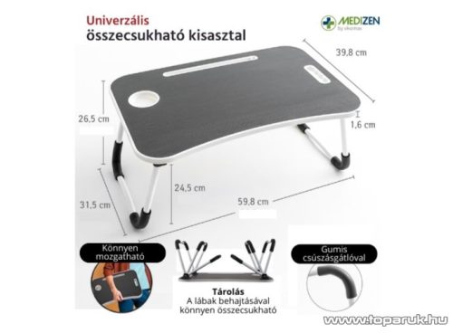 Medizen GYVTM3 Univerzális összecsukható, hordoható asztal