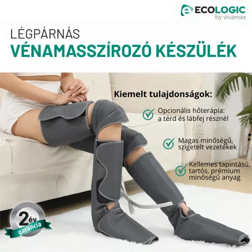Vivamax GYVTVM2 légpárnás elektromos vénamasszírozó készülék
