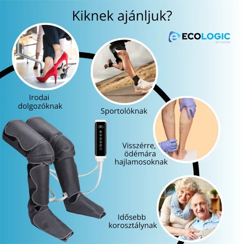 Vivamax GYVTVM2 légpárnás elektromos vénamasszírozó készülék