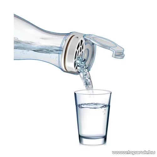 Laica GlasSmart üveg vízszűrő palack 1 db szűrőbetéttel, 1,1 liter